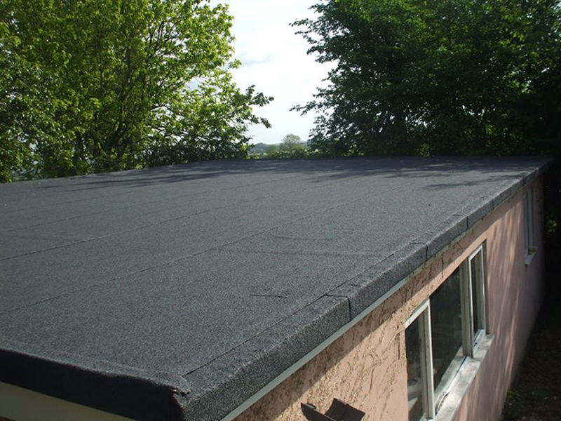 flat felt roof repair